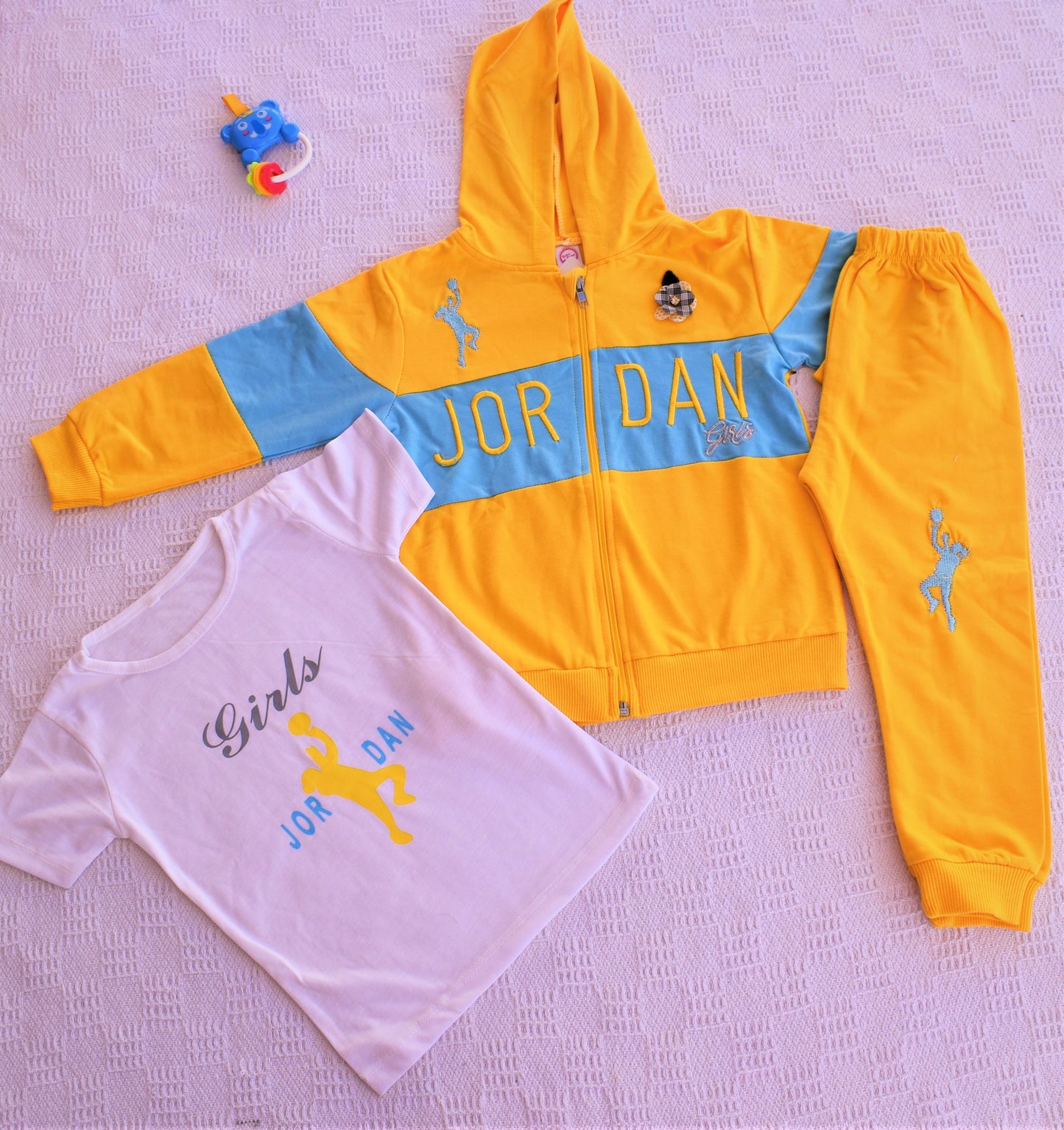 3-Piece Set: Hoodie with Shirt and Trouser