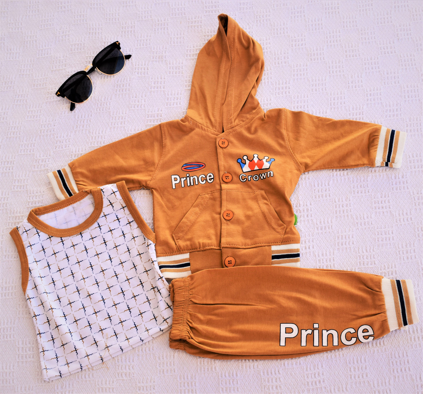 Crown Prince 3-Piece Hoodie Set